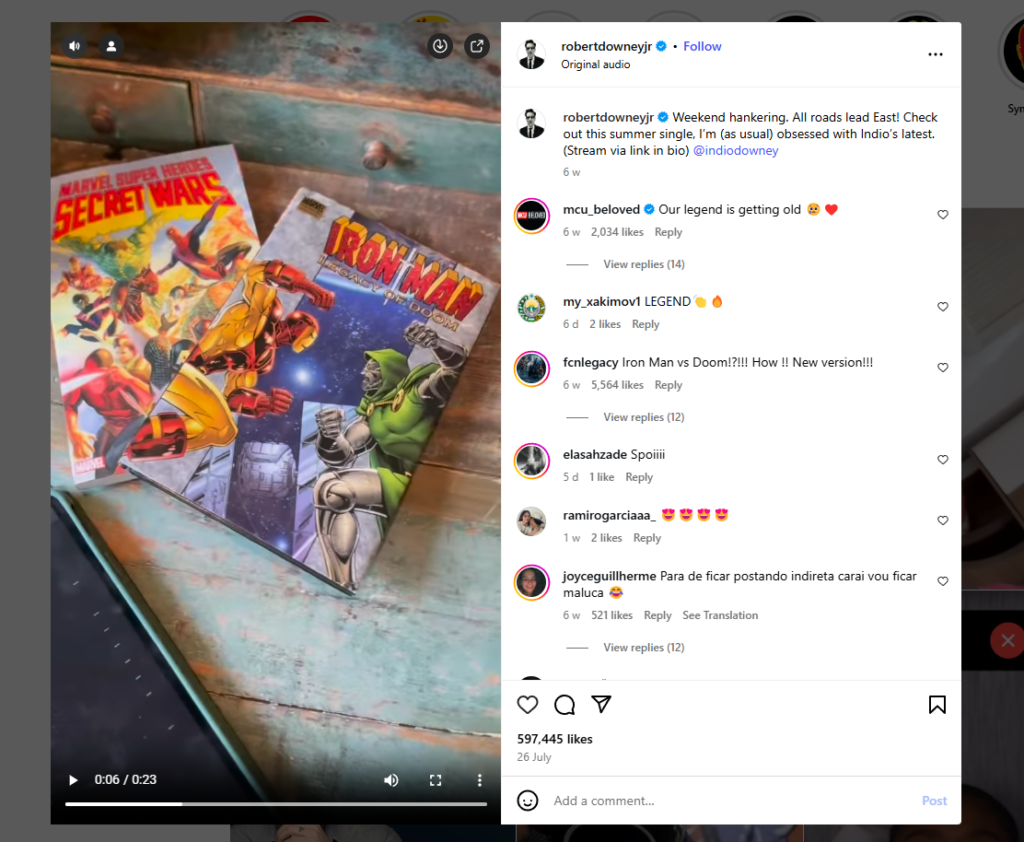 iron man and doctor doom